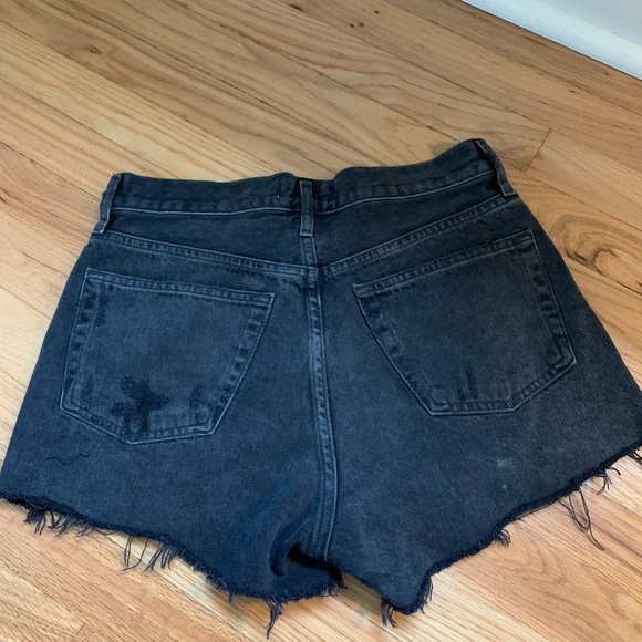 Agolde black jean shorts - Picture 3 of 3